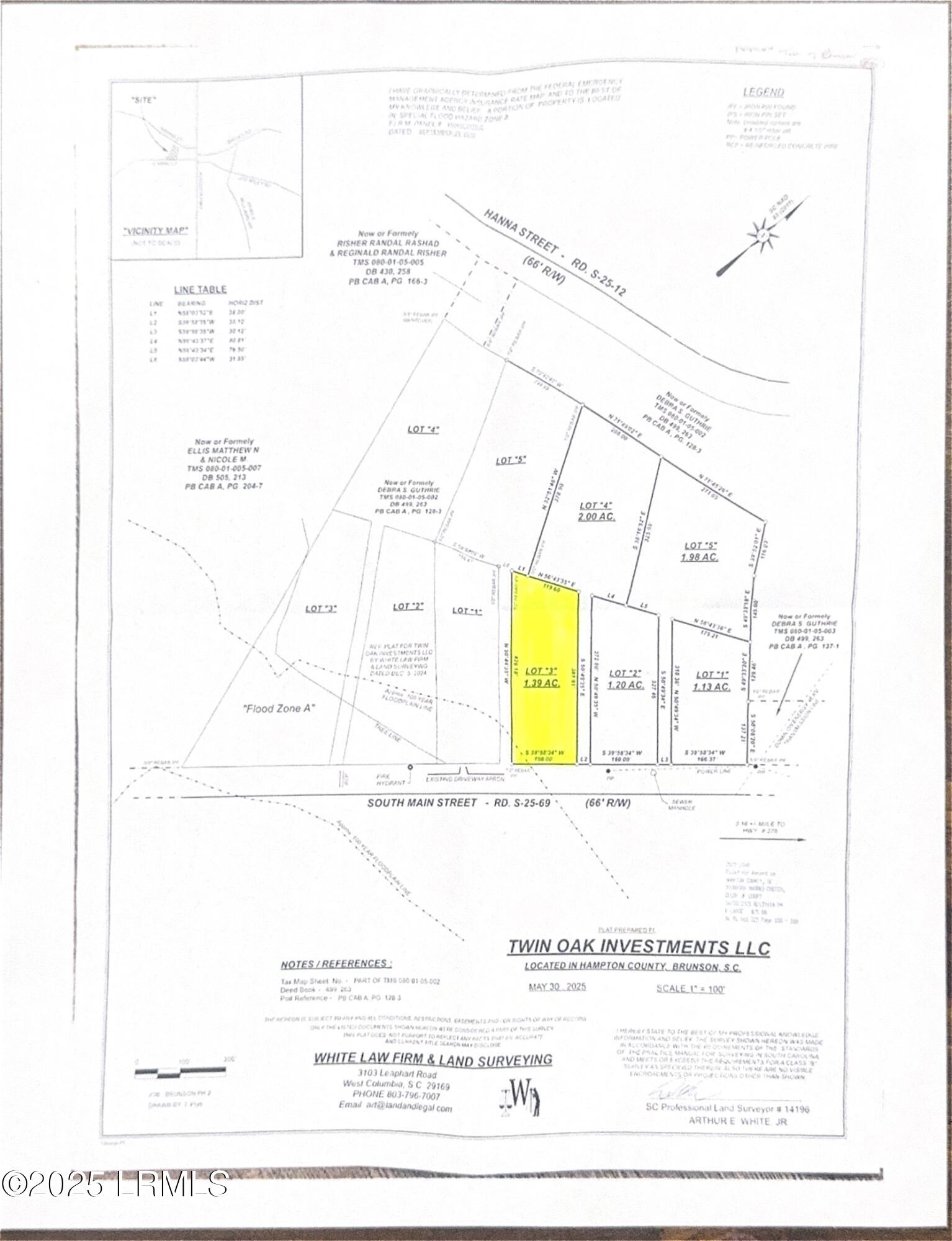 Land in Brunson