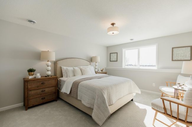 Lower Level Bedroom with Walk-In Closet. *Photo of similar home | Image 22