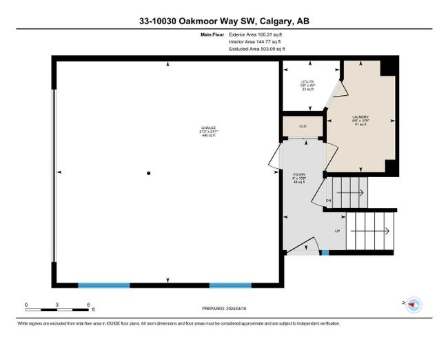 33 - 10030 Oakmoor Way Sw, Home with 3 bedrooms, 1 bathrooms and 2 parking in Calgary AB | Image 35