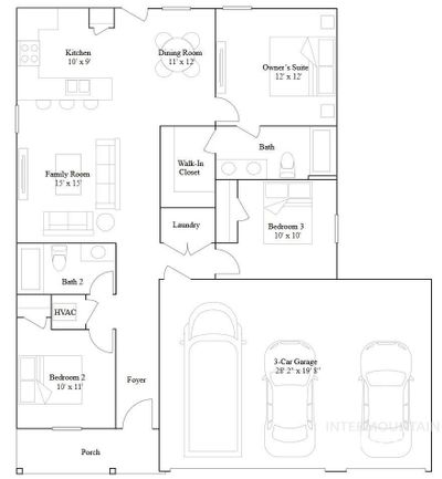 15312 Cloudy Heights Way, House other with 3 bedrooms, 2 bathrooms and 3 parking in Caldwell ID | Image 2