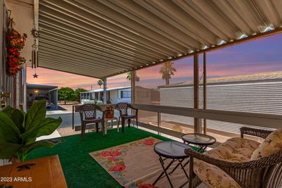 Enjoy your large covered space to entertain and enjoy AZ lifestyle. | Image 2