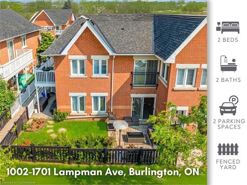 1002-1701 Lampman Ave, Burlington, ON, L7L6R9 | Card Image