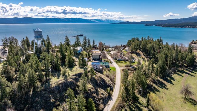 Birds eye view of property with a water and mountain view | Image 69