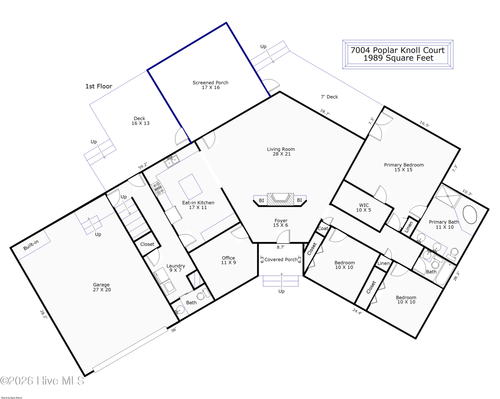 7004 Poplar Knoll Ct, Wilmington, NC, 28409-4867 | Card Image