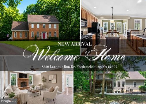 8610 Laroque Run Dr, FREDERICKSBURG, VA, 22407-1911 | Card Image
