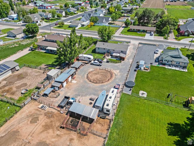 Aerial view of property's location with nearby suburban area | Image 43