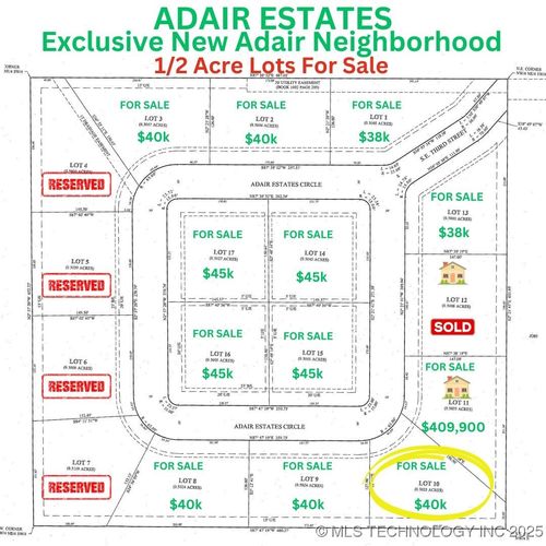 584 Se Adair Estates Circle, Adair, OK, 74330 | Card Image