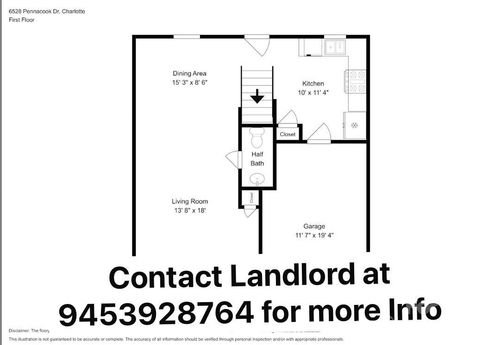 6532 Pennacook Dr, Charlotte, NC, 28214-2397 | Card Image