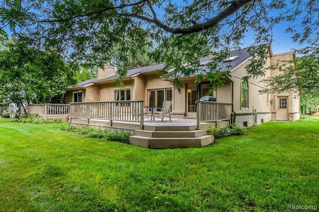 Large Back Deck Extends Across Back of House | Image 23