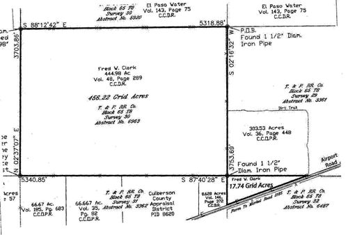 AB 6963 Blk 65 T8 Sur 30 Road, Van Horn, TX, 79855 | Card Image