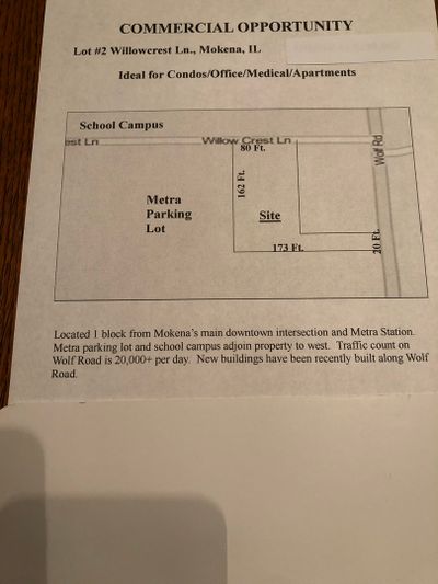 lot 2 willowcrest commons Willowcrest Lane, Home with 0 bedrooms, 0 bathrooms and null parking in Mokena IL | Image 2