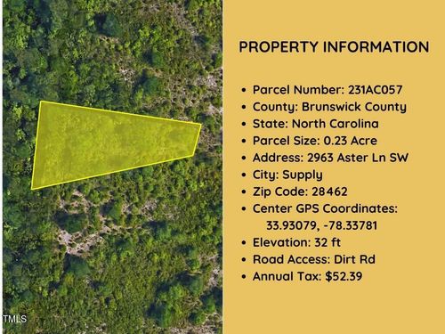 2963 Aster Ln Sw, Supply, NC, 28462-5419 | Card Image