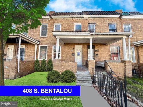 408 S Bentalou St, BALTIMORE, MD, 21223-2823 | Card Image