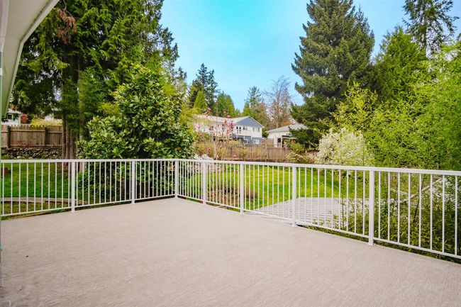 View of patio featuring fence | Image 34