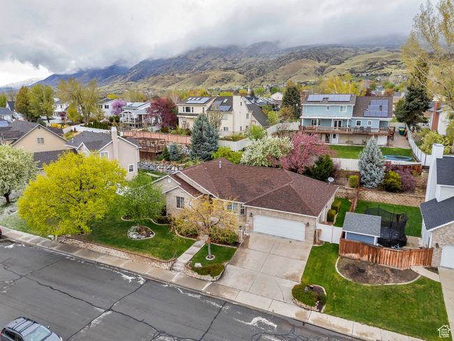 Aerial view with a mountain view and a residential view | Image 36