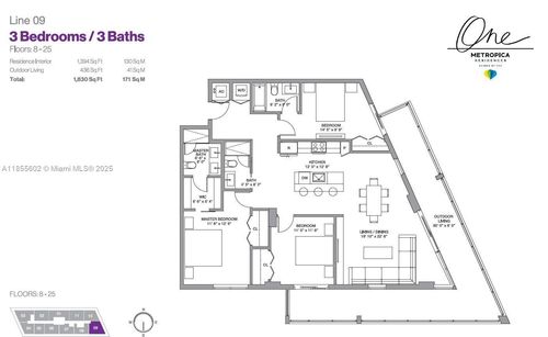 apt-1109-2000 Metropica Way, Sunrise, FL, 33323-3221 | Card Image