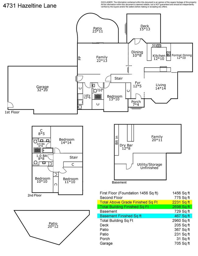 4731 Hazeltine Ln, House other with 4 bedrooms, 3 bathrooms and null parking in Eagan MN | Image 61