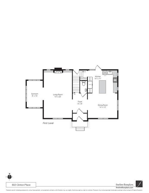 802 Clinton Pl, Evanston, IL, 60201-1764 | Card Image