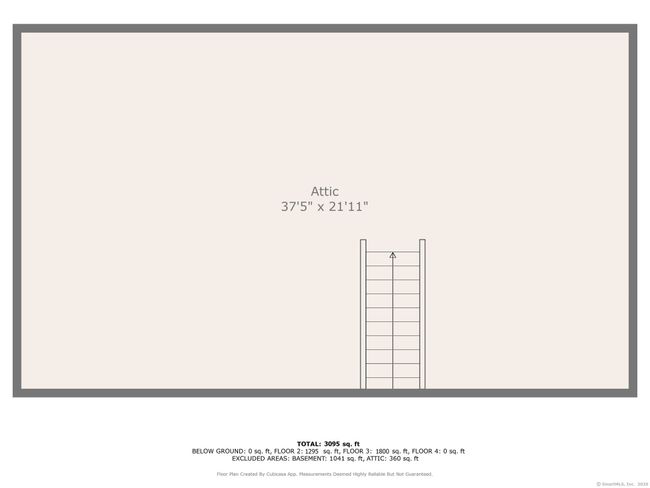 FLOOR PLAN ~ walk-up attic | Image 28