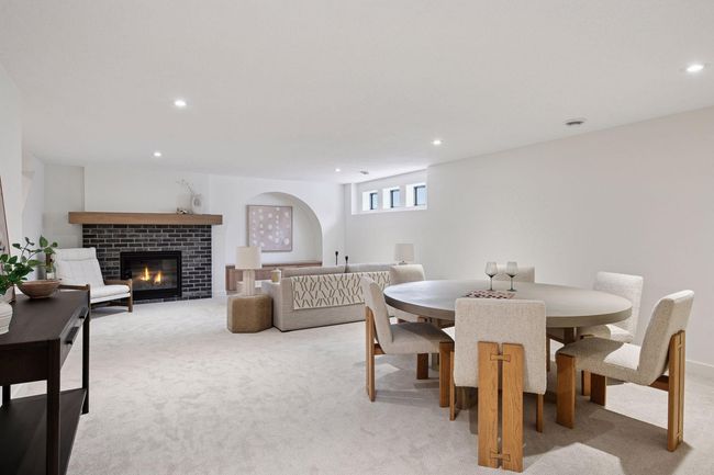 Finished lower level with gas fireplace and | Image 20