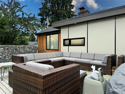 500 sq ft deck overlooking the back yard | Image 1