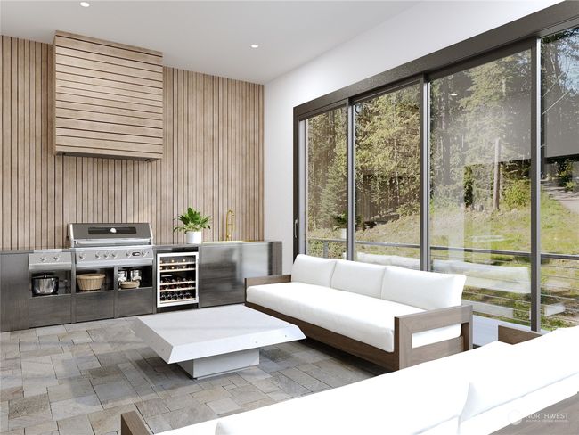 Rendering of the Four Season room with retractable doors, able to completely open to the elements. | Image 8