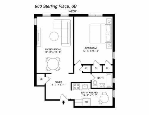 6b-960 Sterling Pl, Brooklyn, NY, 11213-2559 | Card Image