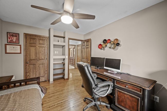 Bedroom 3 - Built-in storage and solid wood doors that compliment the hardwood floors | Image 33