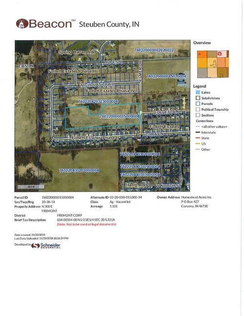 6405 300, Fremont, IN, 46737 | Card Image