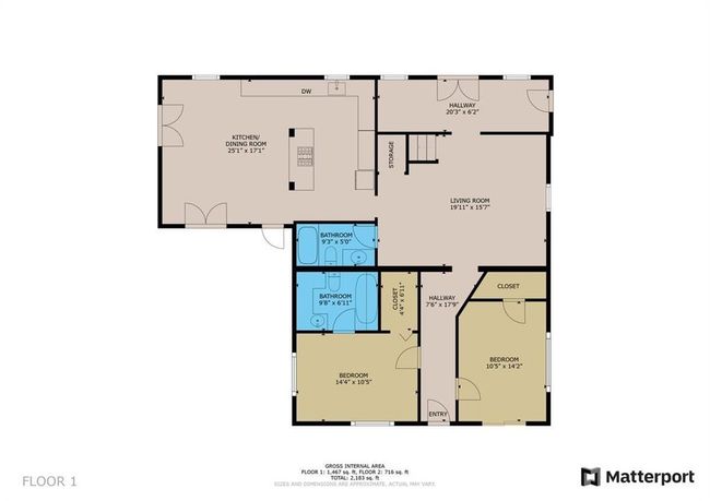 Floorplan 7027 main house. | Image 46