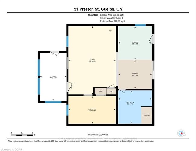 51 Preston St, House other with 1 bedrooms, 1 bathrooms and null parking in Guelph ON | Image 37