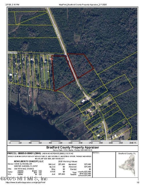 00 Sw 75th Ave, Starke, FL, 32091 | Card Image