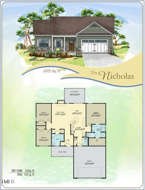 1774 Walnut Run Dr, Deep Run, NC, 28525-9498 | Card Image