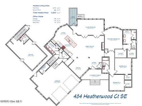 484 Heatherwood Ct Se, Bolivia, NC, 28422-8211 | Card Image