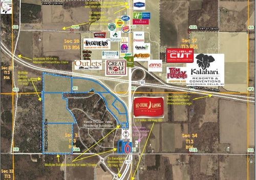 137.74 Acres Fern Dell Road, Lake Delton, WI, 53965 | Card Image