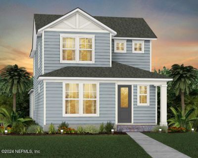 Rendering of home with color scheme shown | Image 1