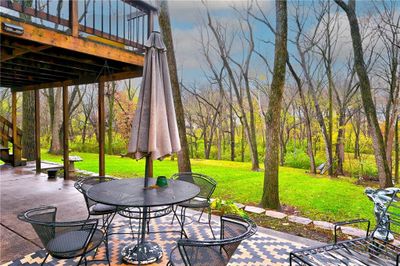 View of patio / terrace with a deck | Image 3