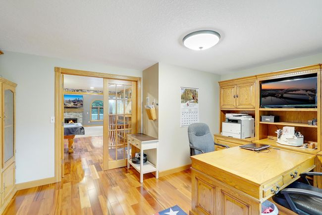 What a wonderful space to spend working from home with french doors for privacy!! | Image 30