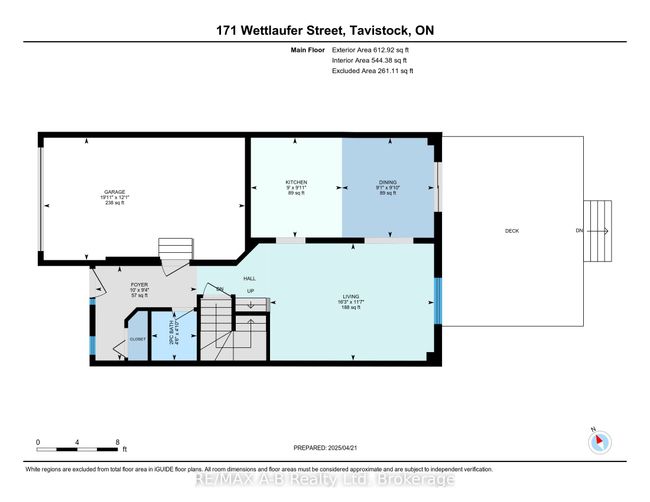 171 Wettlaufer St, House attached with 3 bedrooms, 2 bathrooms and 2 parking in Tavistock ON | Image 44