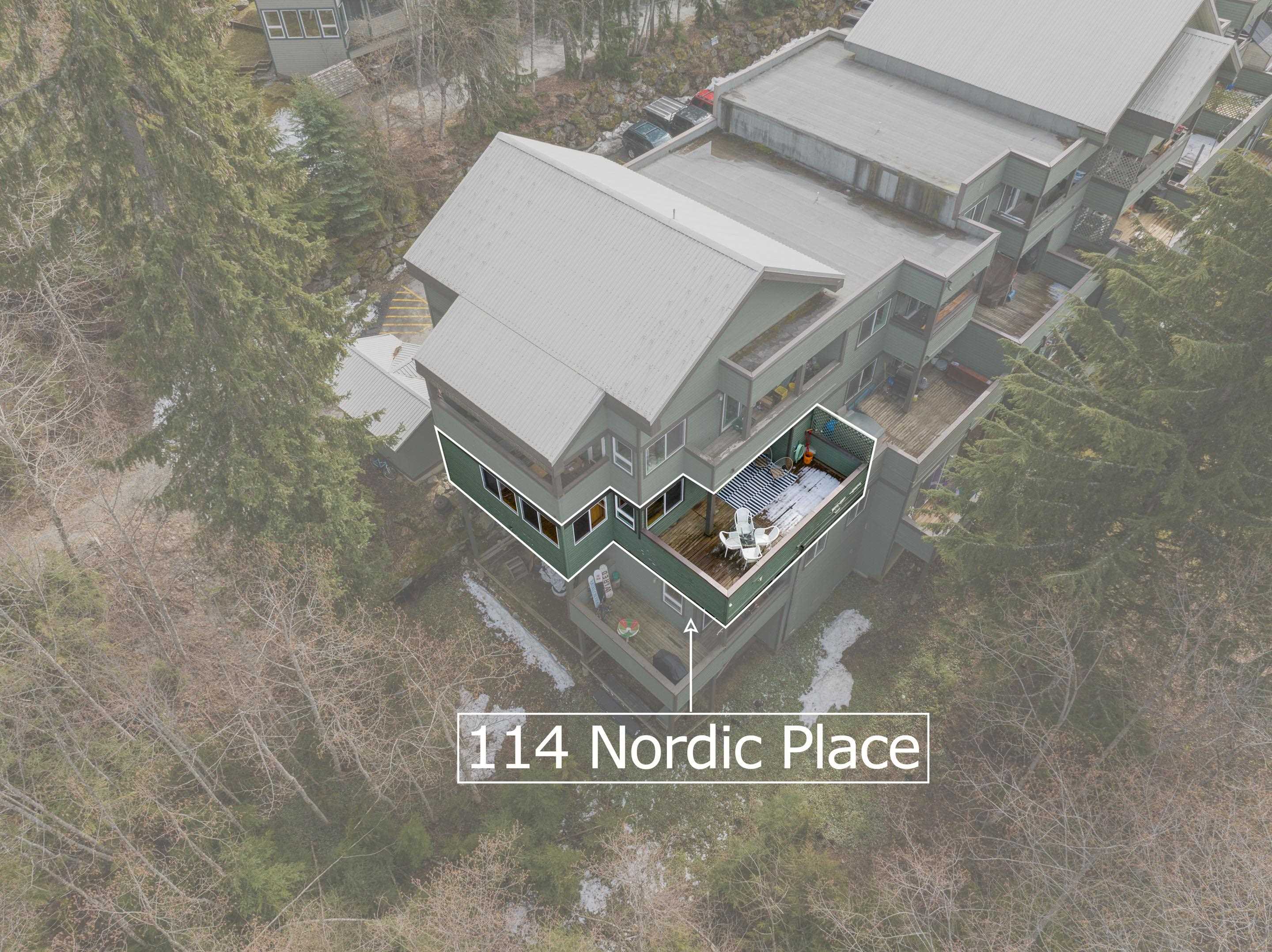 114 - 2005 Nordic Place, Townhouse with 3 bedrooms, 2 bathrooms and 2 parking in Whistler BC | Image 20