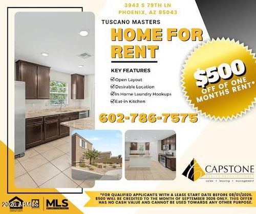 3943 S 79th Lane, Phoenix, AZ, 85043 | Card Image