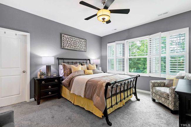 Look at that view. Wake up to birds singing. Many of the townhouses in Apex are near the RR tracks and don't provide the ambiance found here. | Image 24