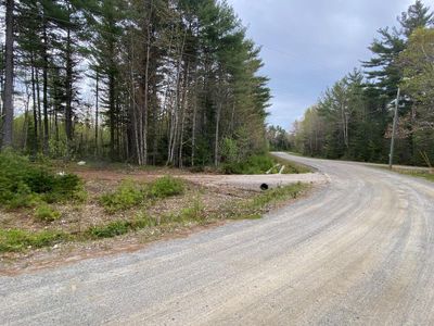 View up Peaceful Point Road with lot entrance on the left | Image 3