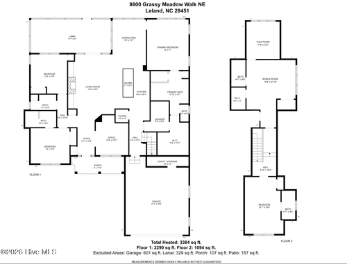 8600 Grassy Meadow Walk Ne, Leland, NC, 28451-2509 | Card Image