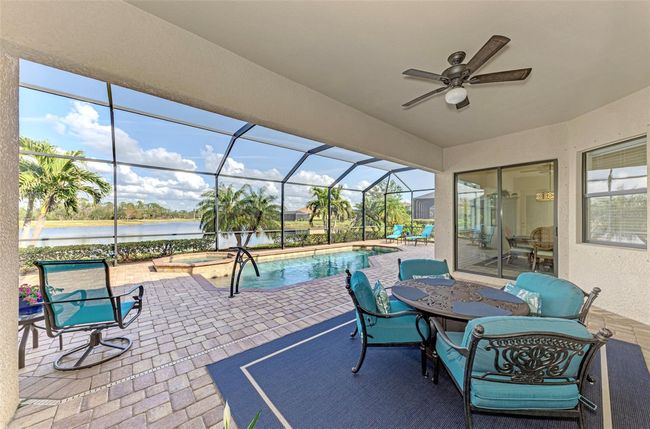 Pool, Spa and Lake View from Covered Lanai | Image 57