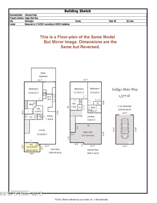 lot-328-4412 Indigo Slate Way, Wilmington, NC, 28412 | Card Image