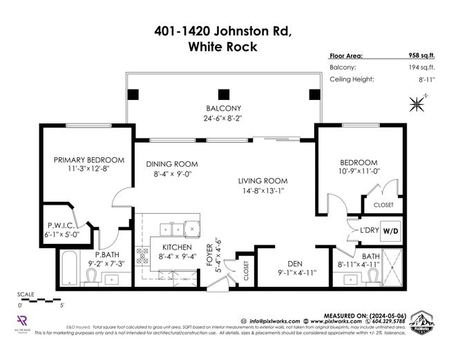 401 - 1420 Johnston Road, Condo with 2 bedrooms, 2 bathrooms and 2 parking in White Rock BC | Image 29