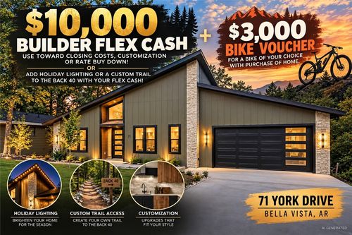 71 York Dr, Bella Vista, AR, 72714-2511 | Card Image