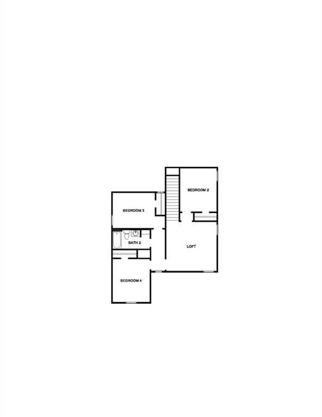 Upstairs floor plan | Image 36