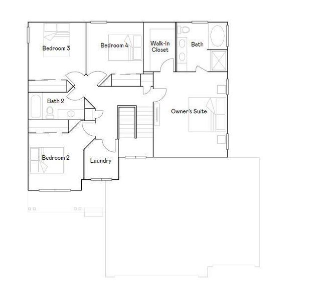 Bristol second floor floorplan | Image 29